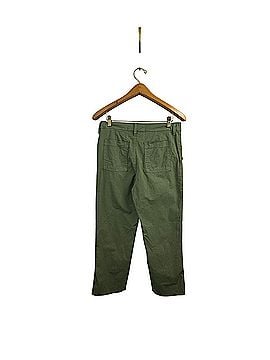 Frank & Eileen Olive Green Blackstone Raw Hem Crop Utility Cargo Pants (view 2)