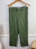 Frank & Eileen Olive Green Blackstone Raw Hem Crop Utility Cargo Pants - photo 4