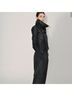Veda 100% Lambskin 100% Cotton Black Jacket Size XS - photo 12