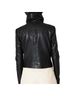 Veda 100% Lambskin 100% Cotton Black Jacket Size XS - photo 2