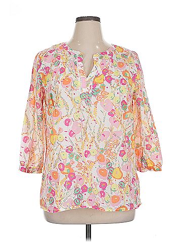 Talbots Talbots 3/4 Sleeve Blouse (view 1)