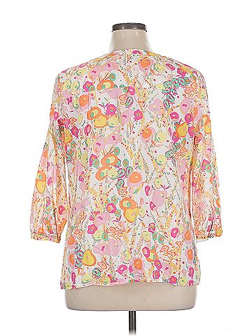 Talbots Talbots 3/4 Sleeve Blouse (view 2)