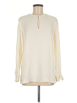 Lafayette 148 New York Lafayette 148 New York Long Sleeve Silk Top (view 1)