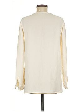 Lafayette 148 New York Lafayette 148 New York Long Sleeve Silk Top (view 2)