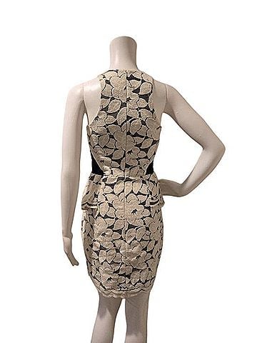 Mason Lace Peplum Dress Cocktail Dress (view 2)