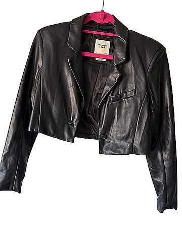 Abercrombie & Fitch Faux Leather Jacket (view 1)