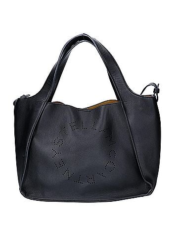 Stella McCartney STELLA McCARTNEY 513860 W9923 Logo Tote Bag, Black, Women's (view 1)