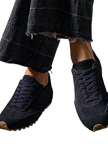 James Perse Suede Low Running Shoes Sneakers (view 1)