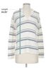 Vince. 100% Cotton Stripes Ivory Vince. Pullover Sweater Size S - photo 5