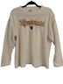 Pro Edge White Blue Pullover Sweater Size L - photo 1