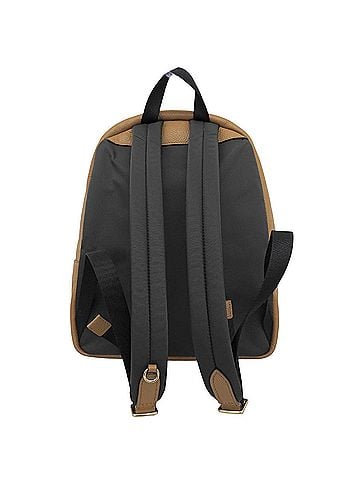 Coach COACH Refined Pebbled Leather Metal Logo Backpack, Brown with Gold Hardware, F30550, Women's Backpack (view 2)