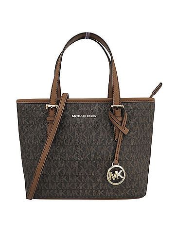 Michael Kors MICHAEL KORS Michael Kors Signature 2-Way Shoulder Bag/Handbag for Women, Brown, 35T9GTVT0B (Handbag, Women's) (view 1)