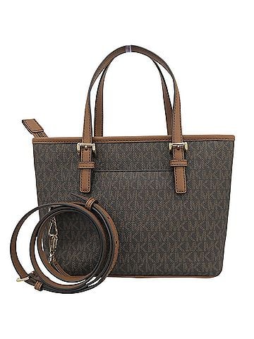 Michael Kors MICHAEL KORS Michael Kors Signature 2-Way Shoulder Bag/Handbag for Women, Brown, 35T9GTVT0B (Handbag, Women's) (view 2)