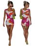 Cache Floral Multi Color Cocktail Dress Size XS - photo 4