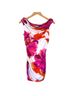 Cache Floral Multi Color Cocktail Dress Size XS - photo 1