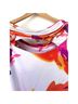 Cache Floral Multi Color Cocktail Dress Size XS - photo 6