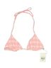 Solid & Striped Plaid Pink Solid &amp; Striped Swimsuit Top Size L - photo 1