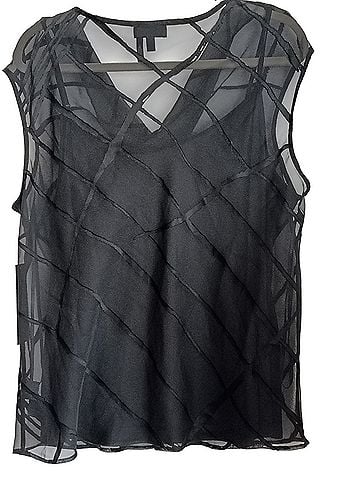 Donna Karan New York Sleeveless Top (view 2)