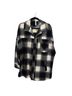 Zenana Plaid Black White Jacket Size XL - photo 2