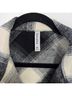 Zenana Plaid Black White Jacket Size XL - photo 5