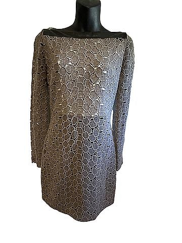 Diane von Furstenberg New Sarita Pebble Lace Cocktail Dress (view 1)