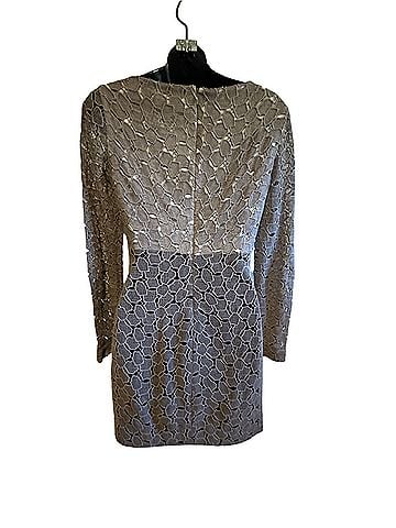Diane von Furstenberg New Sarita Pebble Lace Cocktail Dress (view 2)