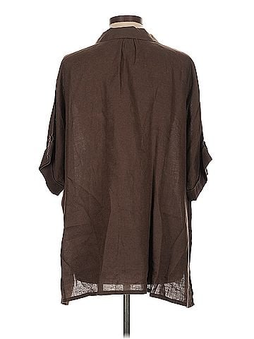 Go By Go Silk Go By Go Silk 3/4 Sleeve Blouse (view 2)