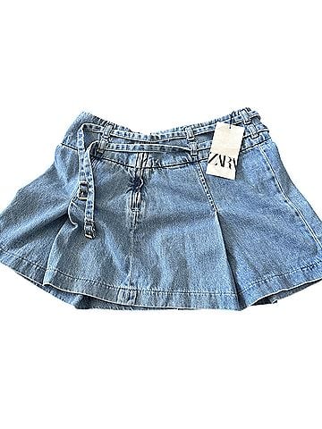 Zara Denim Skirt (view 1)
