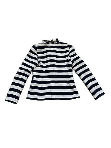 Halogen X Atlantic-Pacific Striped Nautical double breasted preppy Blazer (view 2)