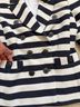 Halogen X Atlantic-Pacific Striped Nautical double breasted preppy Blazer - photo 5
