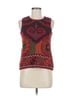 Peruvian Connection Red Peruvian Connection Sleeveless Top Size S - photo 1
