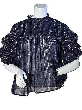 Ulla Johnson Short Sleeve Blouse (view 1)