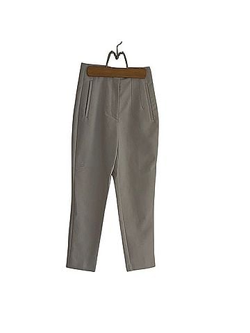 Zara Soft Gray Pants Casual Pants (view 1)