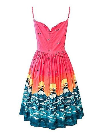 Lindy Bop Marlene Casual Dress (view 2)