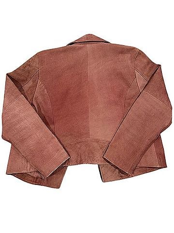 Lucky Brand Suede Moto Jacket Jacket (view 2)