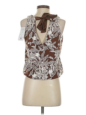 Lands' End Lands' End Sleeveless Blouse (view 2)