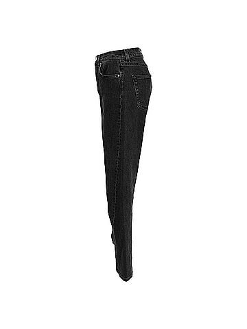 Totême Totême Twisted Straight-Leg Jeans in Black Cotton (view 2)