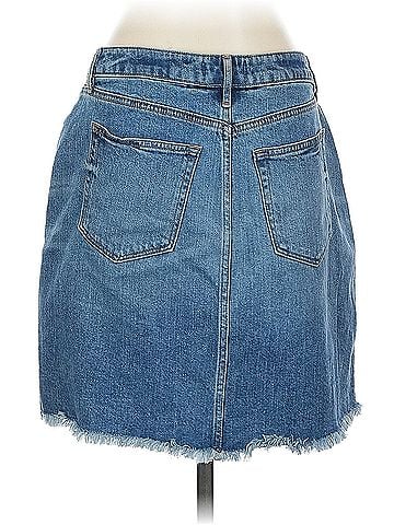 Ann Taylor LOFT Ann Taylor Loft Denim Skirt (view 2)