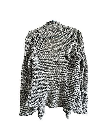 Eileen Fisher eco pebble luster Wool Cardigan (view 2)