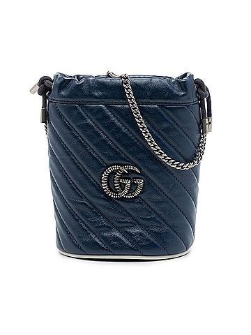 Gucci Mini GG Marmont Matelasse Diagonal Leather Torchon Bucket Bag (view 1)