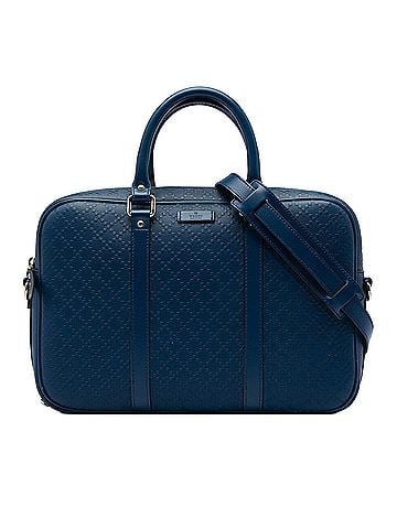 Gucci Medium Diamante Bright Calfskin Business Bag (view 1)