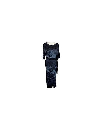 Free People  Alyssa Wrap Dress In Night Sky Knit Tie Dye? Print Classic  Casual Dress (view 2)