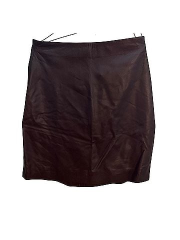 H&M Leather Skirt (view 1)