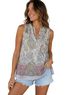 DR2 Paisley Sleeveless Top Size L - photo 1