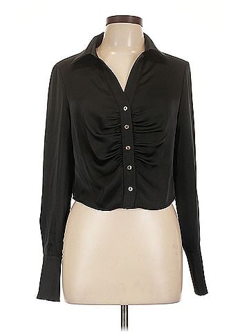 Aqua Aqua Long Sleeve Blouse (view 1)