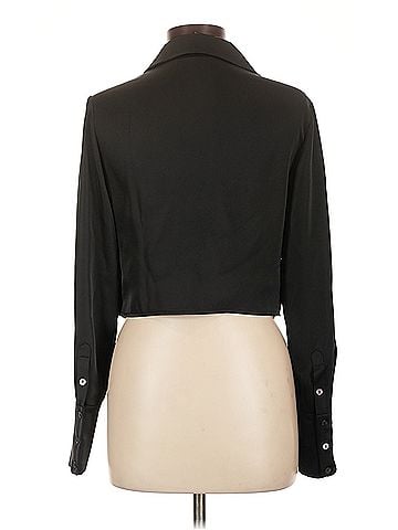 Aqua Aqua Long Sleeve Blouse (view 2)