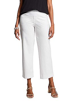 J.Jill Wearever Smooth-Fit Cropped Wide-Leg Jeans Casual Pants (view 1)