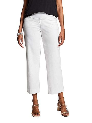 J.Jill Wearever Smooth-Fit Cropped Wide-Leg Jeans Casual Pants (view 1)