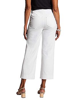 J.Jill Wearever Smooth-Fit Cropped Wide-Leg Jeans Casual Pants (view 2)