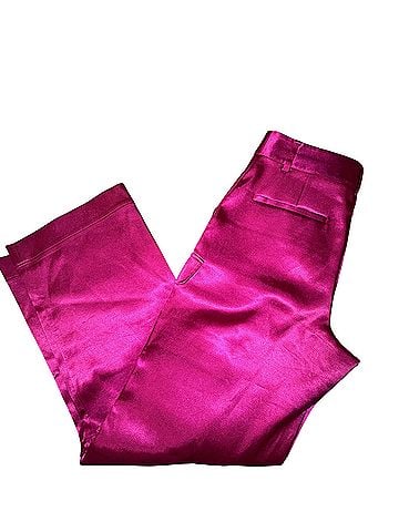 FRAME Denim High-Rise Satin Cargo Pants Cargo Pants (view 2)